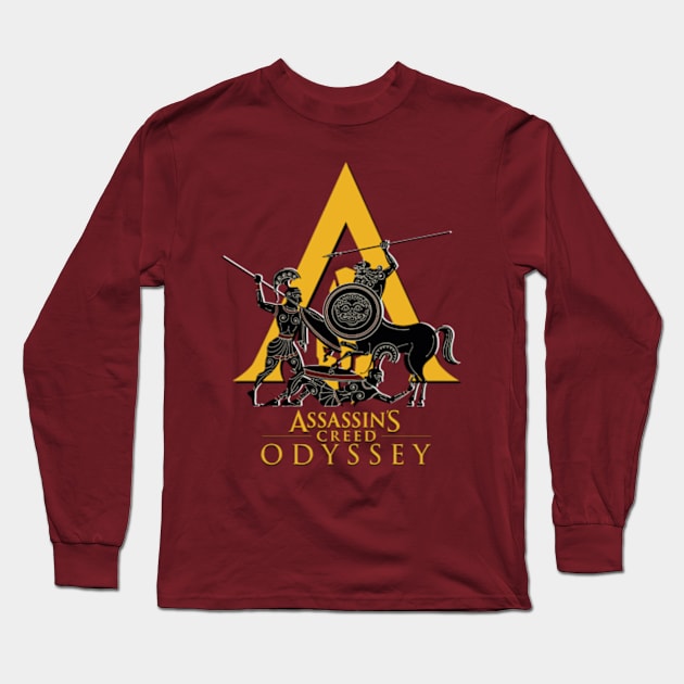 Ancient Odyssey Long Sleeve T-Shirt by LakarDesign